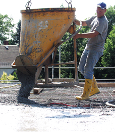 Deckenmontage